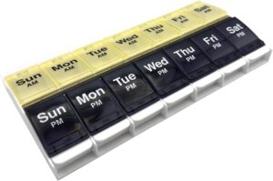 EZY DOSE Push Button (7-Day) Pill C...