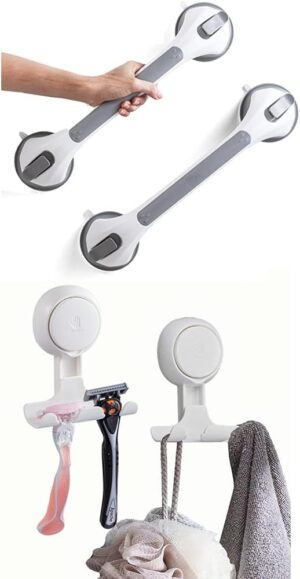 LEVERLOC Shower Grab Bars & Ra...