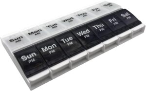 EZY DOSE Push Button (7-Day) Pill C...