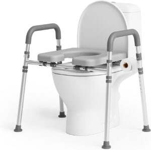 Loyoda Toilet Seat Riser with Handl...