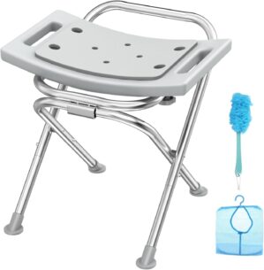Folding Shower Chair Seat, 17.5R...