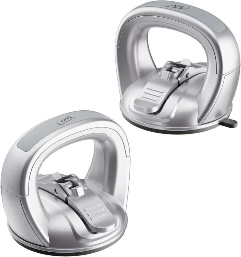 TAILI Grab Bars for Bathtubs and Showers,2 Pack Shower Handles for Elderly Suction,Shower Bar with Upgraded Rubber Suction Cups,Safety Grip for Senior, No Drilling Removable Waterproof, Silver