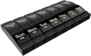 EZY DOSE Push Button (7-Day) Pill C...