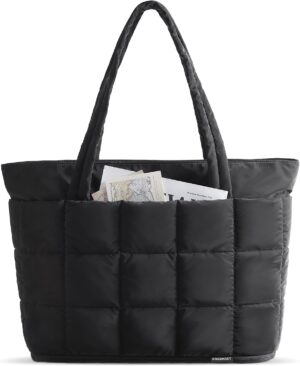 BAGSMART Expandable Tote Bag for Wo...