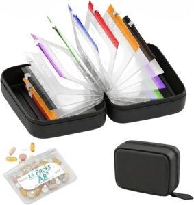 Waterproof Pill Pouch Set 2026, Wat...