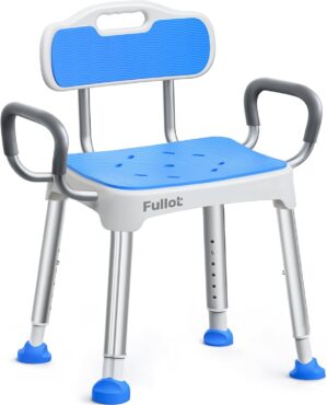 Widened Shower Chair for Inside Sho...