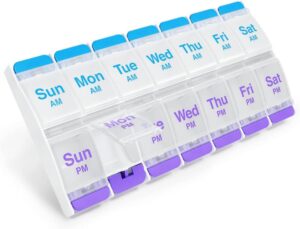 EZY DOSE Push Button (7-Day) Pill C...