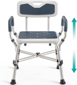 PELEGON Shower Chair for Elderly an...