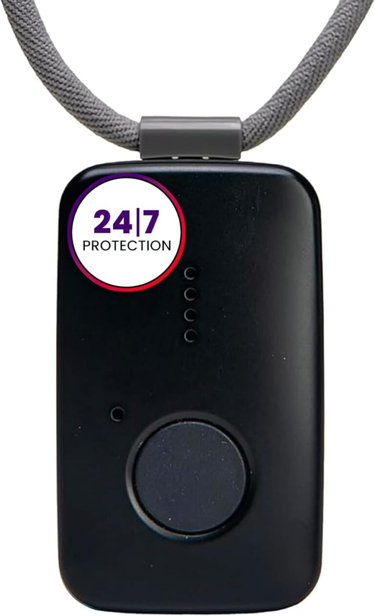 Medical Guardian MGMini | Get Help Instantly & Stay Independent | Medical Alert Device for Seniors | 24/7 Monitoring, GPS Tracking, Emergency Button | Subscription Required | Black