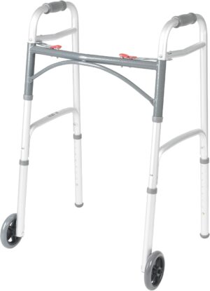 Drive Medical Two-Button Folding Wa...