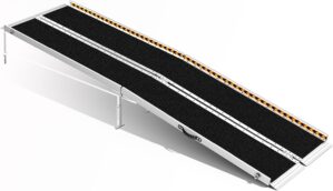 8 Feet Portable Wheelchair Ramp for...