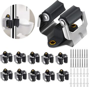 3-H 10 Pack Mop and Broom Holder Bi...