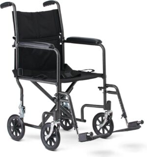 Medline Durable Folding Steel Trans...
