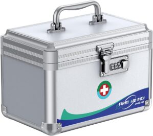 Uniclife Medicine Lock Box First Ai...