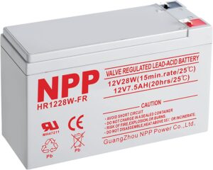 NPP HR1228W F2 12V 7.5Ah Battery 16...