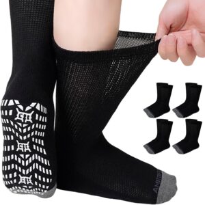 CaiDieNu Non Slip Diabetic Socks: 4...