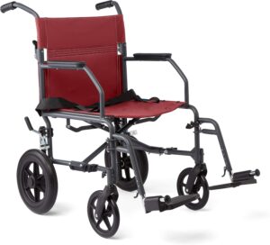 Medline Basic Steel Transport Chair...