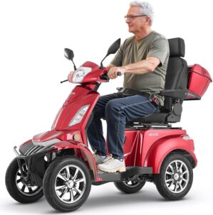 VEVOR Heavy Duty 4-Wheel Mobility S...