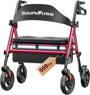 SOUNDFUSE Bariatric Walker for Seni...