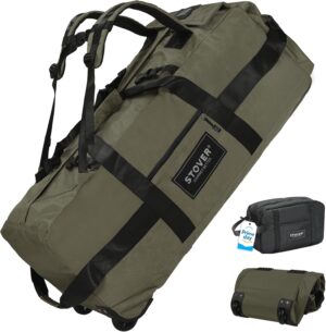 STOVER 45/80/100L Rolling Duffel Ba...