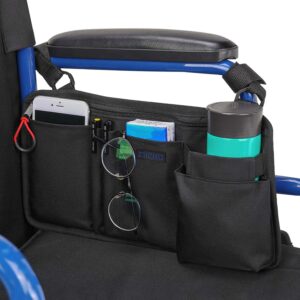 ZHCHG Wheelchair Side Bag with Cup ...
