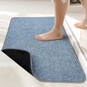 Bath Mat,Ultra Thin Bathroom Rugs,R...