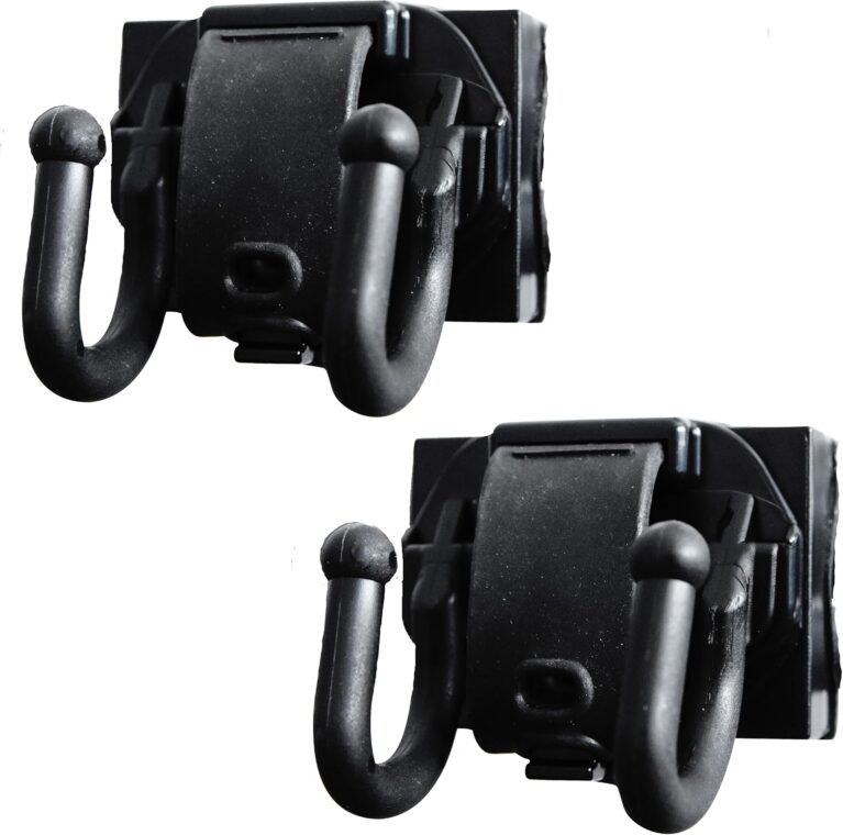 Easy To Use Products Mobility Dual Hooks - Bag, Cane, or Light Holder (2 Pack)