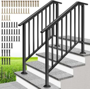 VIVOHOME 2-Pack Galvanized Steel Ha...