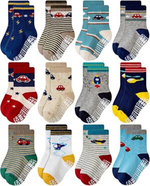 RATIVE Non Skid Anti Slip Crew Sock...