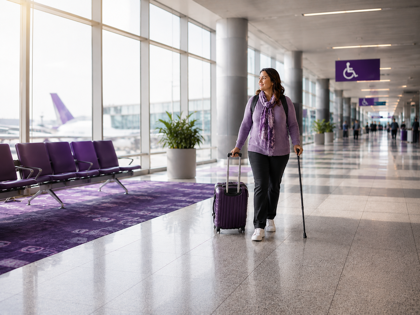 Accessible travel guide for travelers with limited mobility
