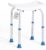 FSA/HSA Eligible Shower Chair for Inside Shower, Shower Stool for Insidetub, Tool-Free Assembly Shower Seat for Bathtub, Shower Bath Chairs for Seniors/Disabled by SOUHEILO