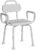 Loyoda Swivel Shower Chair for Seniors with Back and Arm, for Inside Shower | Adjustable Height, Safe Rotating Shower Stool, For Inside Tub, Non-Slip Feet, Aluminum Frame for Stability, For the Elderly