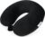 SAIREIDER Travel Pillow 100% Pure Memory Foam Travel Neck Pillow, Airplane Pillow for Traveling、Car、Home、Office，Washable Cover（Black）