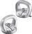 TAILI Grab Bars for Bathtubs and Showers,2 Pack Shower Handles for Elderly Suction,Shower Bar with Upgraded Rubber Suction Cups,Safety Grip for Senior, No Drilling Removable Waterproof, Silver