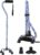 Floral Quad Cane for Women, Adjustable Walking Canes with 3-in-1 Interchangeable Base(3 Tips) for Versatile Support, Stylish & Stable Mobility Aid for Seniors Confidence