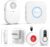 CallToU Wireless Caregiver Pager, Waterproof SOS Call Button for Elderly at Home, Life Saver Alert System for Stroke/Parkinson/Patient, 500ft Range Vibrating Receiver for Hard of Hearing (2+2 Pack)