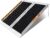 FACHNUO 3 Feet Portable Wheelchair Ramp, Non-Skid Aluminum Handicap Ramps with Handle, Folding Threshold Wheel Chair Ramp for Home Steps, Stairs, Entry, Threshold, Curbs, Stairs, 800LBS Capacity