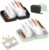 Waterproof Pill Pouch Set 2026, Waterproof Pill Organizer Set with 14pcs Bags Inside, 7 to 14 Days of Medicine Vitamins Pouch Organizer, Portable Travel Pill Storage System for Travel (Black+Green)