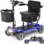 Lightweight Mobility Scooter for Adults & Seniors – Cruise & Airport Approved, 43lb Foldable Portable Motorized Scooters with Removable Lithium Battery for 12.4 Miles Travel, 300lb Capacity, Blue