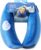 TRAVELREST Sleep Neck Pillow Travel – Travel Essentials, Memory Foam, Neck Support Pillow for Long Flight, Plane Sleeping Accessories, Anti-Slip and Comfortable, Washable, Attaches to Luggage – Blue