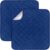 Waterproof Chair Pads for Incontinence 22″ x 21″, 2 Pack Non Slip Absorbent Wheelchair Reusable Seat Protector, Washable Seat Covers for Chairs, Navy