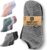 Gripjoy Grip Socks 3-Pack, Non Slip Socks for Yoga, Pilates, Barre, Dance