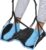 Everlasting Comfort Airplane Foot Hammock – Memory Foam Foot Rest for Plane Travel – Portable Foot Rest for Air Travel, Desk & Car – Airplane Essentials Foot Hammock for Plane Travel